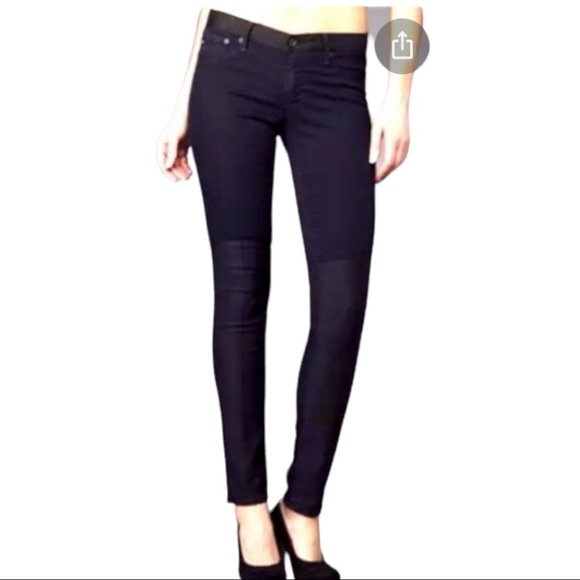 Adriano Goldschmied The Ally Color Block Jeggings Size 24 - Picture 11 of 11